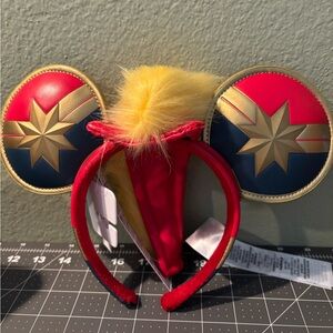Captain Marvel Kids -adults Costume Headband novelty ears new